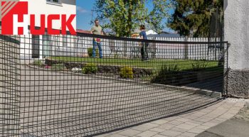 Driveway Barrier Safety Net