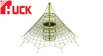 Dino 1 rope net pyramid