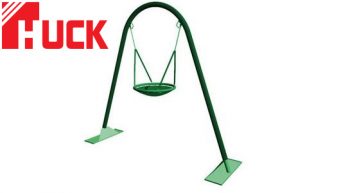 Arch swing frame