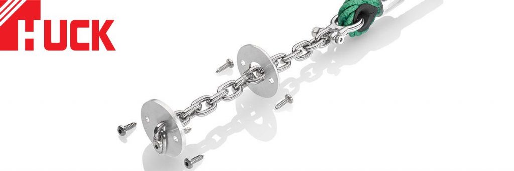 Stainless steel M8 chain shackle